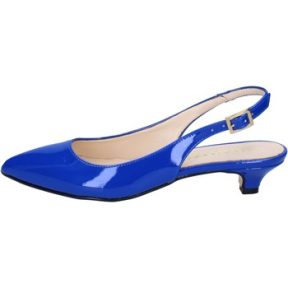 Σανδάλια Olga Rubini sandali blu vernice BY278